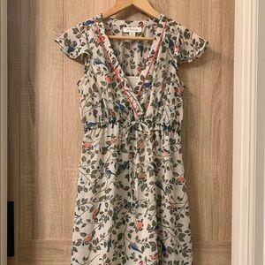 Motherhood Maternity Botanical&Bird Dress